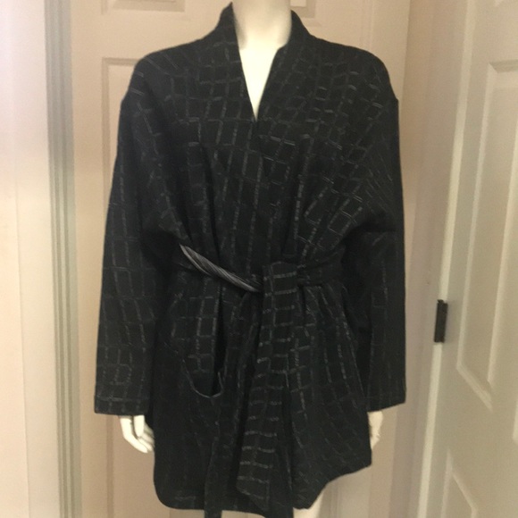 Nike Jackets & Blazers - Nike Yoga/Athletic/Training Reversible Self-Belt Robe/Jacket, NWT!